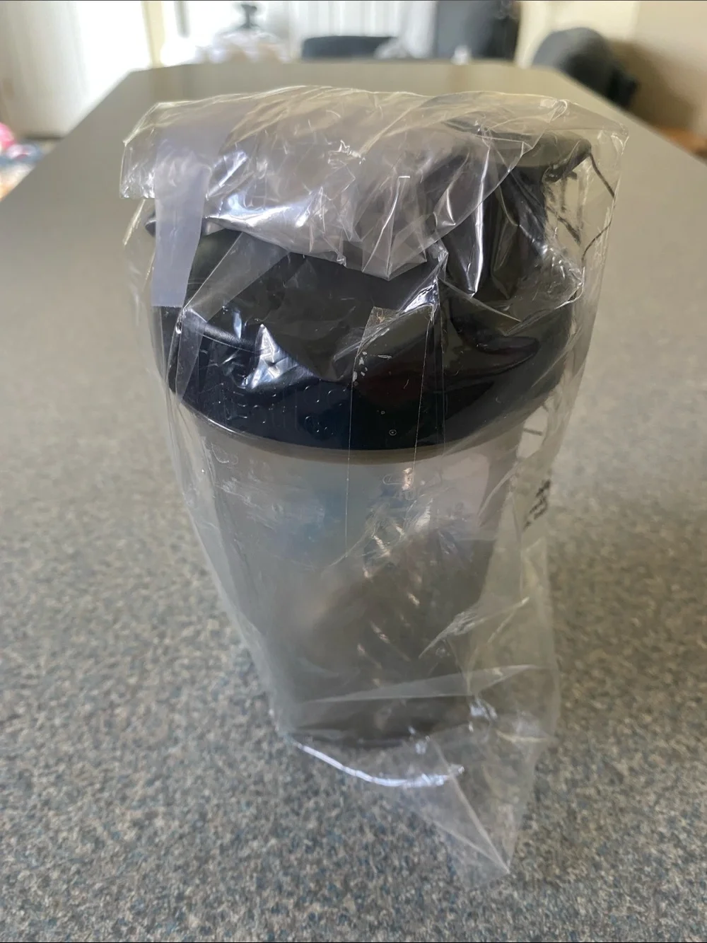 Optavia Blender Shake Bottle Black and Gray Portable For on the Go NEW